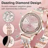Smartwatch Damen mit Telefonfunktion Diamant,1,27"HD Produktbild-Vorschau 6