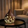 formano LED Deko Tropfen Glasleuchte Pastell Rosa 15 cm Produktbild-Vorschau 3