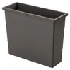 A dark gray rectangular bin, likely an inner bin for a larger trash or recycling system. Produktbild-Vorschau