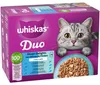 WHISKAS Duo Nassfutter in Gelee für Katzen 12 x 85g Ocean Produktbild-Vorschau 2