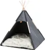 TRIXIE Höhle Tipi - anthrazit - 70 × 70 × 70 cm Produktbild-Vorschau 1
