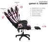 Chefsessel Stuhl Home Office Chair Racing  Bürostuhl Produktbild-Vorschau 4