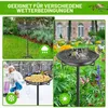 Vogeldrinkbak, staand, metaal, 92x27 cm, zwart, Productafbeelding-voorbeeld 6