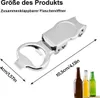 2er Set faltbarer Flaschenöffner aus Edelstahl mit Produktbild-Vorschau 8