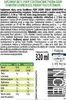 A product label with nutritional information and ingredient details. Podgląd zdjęcia produktu