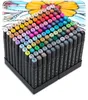 Nukido NK-913 Alcoholmarkers met tas, 120 stuks Productafbeelding-voorbeeld 1