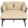 Flieks Gartensofa 2 Personen, Gartenmöbel-Sets Klein, Produktbild-Vorschau 6