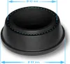 Leiterendkappen für Leiter Ø 43mm schwarz (2 Stk.) Produktbild-Vorschau 5