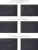 Tischset Filz mit Spruch 45x30cm anthrazit Produktbild-Vorschau 1