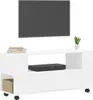 vidaXL TV skříňka bílá 102x34,5x43 cm Dřevěný materiál Náhled obrázku produktu 3