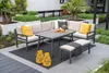 Garden Impressions Corsica Lounge-Dining Set - 4-teilig - Produktbild-Vorschau 2