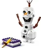 A LEGO Olaf figure and a small LEGO accessory are displayed against a white background. Podgląd zdjęcia produktu