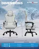 Herní židle GTPLAYER, kancelářská židle, ergonomická židle Náhled obrázku produktu 9