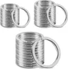 120 Stück Schlüsselringe Set 3 Größen (30mm 25mm 20mm) Produktbild-Vorschau 1