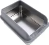 Edelstahl-Katzentoilette, Hohe Seiten, Katzentoilette, Produktbild-Vorschau 4