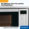 Exquisit Einbau-Mikrowelle EMW 20.1 G | Grill | max. 1000 W Produktbild-Vorschau 9