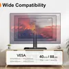 Universal TV Standfuss 17-43 Zoll Monitorständer Glasfuß Produktbild-Vorschau 5
