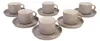 Bricard Lunel 12-teiliges Kaffeebecher Set, Taupe-Gold Produktbild-Vorschau 1