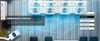 A room with a cooling device and a graphic overlay showing air flow. Produktbild-Vorschau