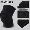 Knieschoner Tanzen Volleyball Knieschützer 20mm Dicker Produktbild-Vorschau 2