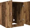vidaXL Mobile per lavatrice in legno vecchio 70,5x71,5x91,5 Anteprima dell’immagine prodotto 7