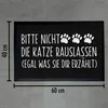 Trendation - Lustige Katzen Fußmatte Bitte Nicht Die Katze Produktbild-Vorschau 4