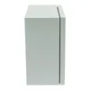 A side view of a gray electrical junction box on a white background. Náhled obrázku produktu