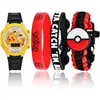 Blikajúce detské hodinky LCD v dizajne Pokémon Náhľad obrázku produktu 2