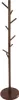 QUVIO Holzgarderobe - 175 cm hoch - 8 Haken - Produktbild-Vorschau 2