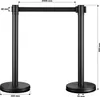 Mobilne słupki odgradzające Wiltec 32 x 7 x 90 cm w kolorze Podgląd zdjęcia produktu 3