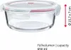 Westmark Glas-Frischhaltedose, 650 ml, rund, 233322E1 Produktbild-Vorschau 6
