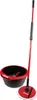 A red and black spin mop and bucket set. Podgląd zdjęcia produktu
