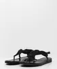 LASCANA Zehentrenner Sommerschuh, offener Schuh, schwarz Produktbild-Vorschau 1