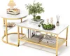 ProximaX Elegantes Couchtisch Set 2-teilig – Moderner Produktbild-Vorschau 12