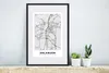 MuchoWow® Gerahmtes Poster Deutschland - Stadtplan - Produktbild-Vorschau 4