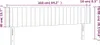 LED Kopfteil Taupe 163x16x78/88 cm Stoff Produktbild-Vorschau 6