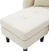 MODFU Chaiselongue L-förmiges Ecksofa mit Produktbild-Vorschau 9