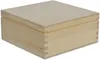 A light-colored wooden box with a lid, shown from a slightly elevated side angle against a white background. Produktbild-Vorschau