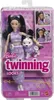 Barbie Twinning Looks Modepuppe mit Hündchen, Produktbild-Vorschau 6