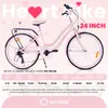 Dievčenský bicykel 24 palcov pre sväté prijímanie s SHIMANO Náhľad obrázku produktu 7