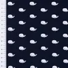 Baumwollstoff Meterware Popeline kleine Wale dunkelblau Produktbild-Vorschau 4