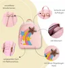 Kinderrucksack Regenbogen Mädchen, flauschiger Rucksack Produktbild-Vorschau 5