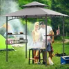 GOPLUS Grillpavillon, Grill Pavillon Doppeldach mit 2 Produktbild-Vorschau 2