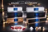 Meuble TV 120 cm, chêne LanceLot, noir, façade avec Voir les images du produit 6