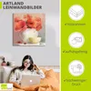 ARTland Leinwandbild Mohn III Größe: 70x70 cm Produktbild-Vorschau 3
