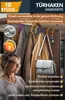 Lindenstein Türhaken Innenseite, 10er Set, Bunt - Edelstahl Produktbild-Vorschau 2