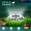 10 Stück Solar Bodenleuchten Aussen, 8 LED Solarlampen für Produktbild-Vorschau 6