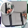 EDIBAZZAR | Organiseur de pare-soleil de voiture, cuir noir Voir les images du produit 2