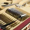 72-teilig Besteckset Edelstahl Besteckkoffer 12 Personen Produktbild-Vorschau 4