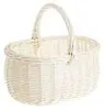 Einkaufskorb aus Weide Weidenkorb Creme 42x34 H23/36 cm Produktbild-Vorschau 2